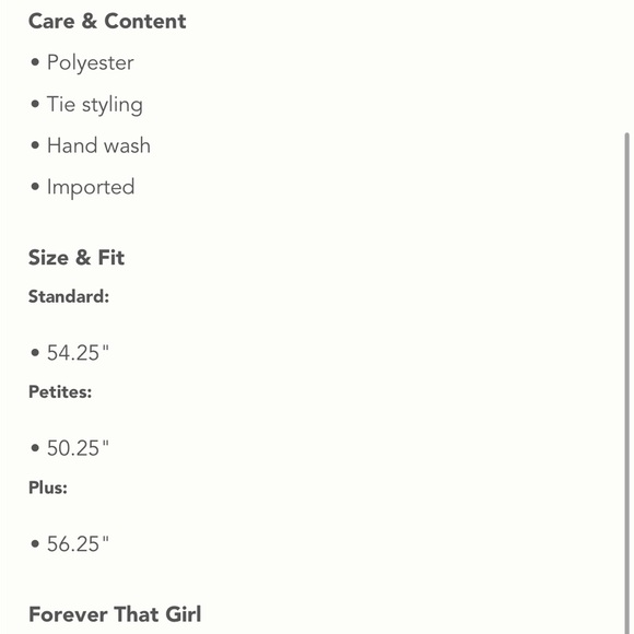 {anthropologie} forever that girl - Picture 5 of 5